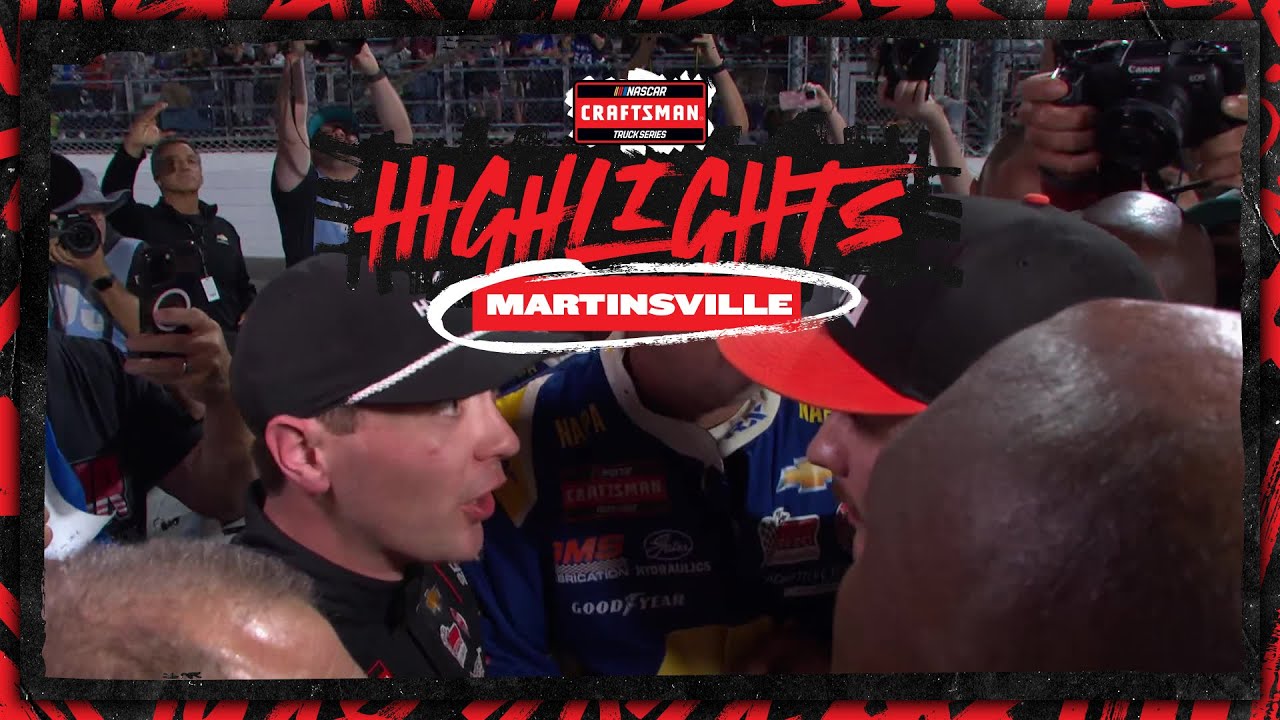 Tempers flare: Taylor Gray confronts Christian Eckes in Victory Lane