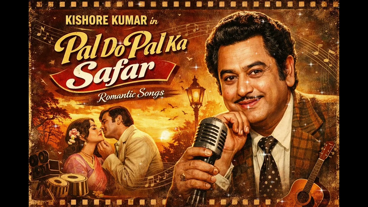 Pal Do Pal Ka Safar | 70s Retro Romantic Song | Vintage Bollywood Vibes | NE MUSICAL VOICE