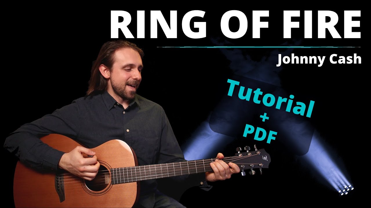 Ring of Fire - Johnny Cash | Akustik Gitarre Tutorial