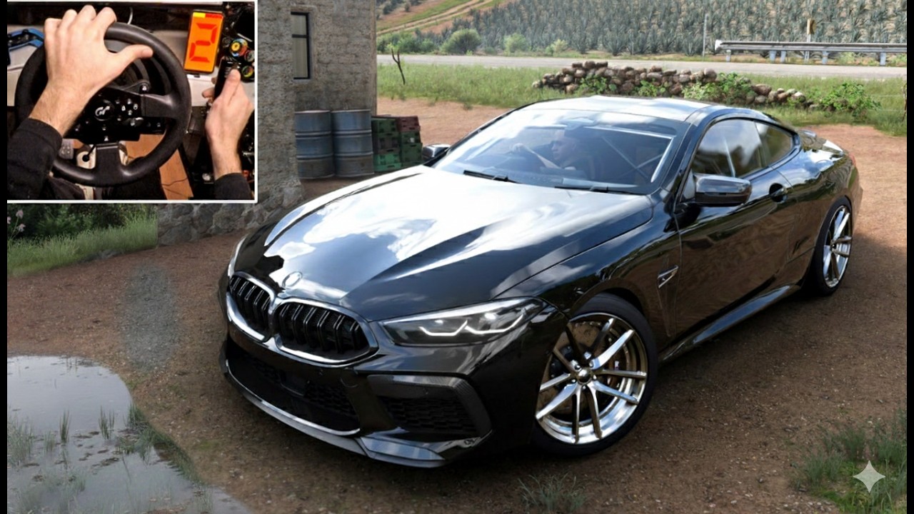 837HP BMW M8 Competition Coupe  - Forza Horizon 5 | Thrustmaster T300RS Steering Wheel