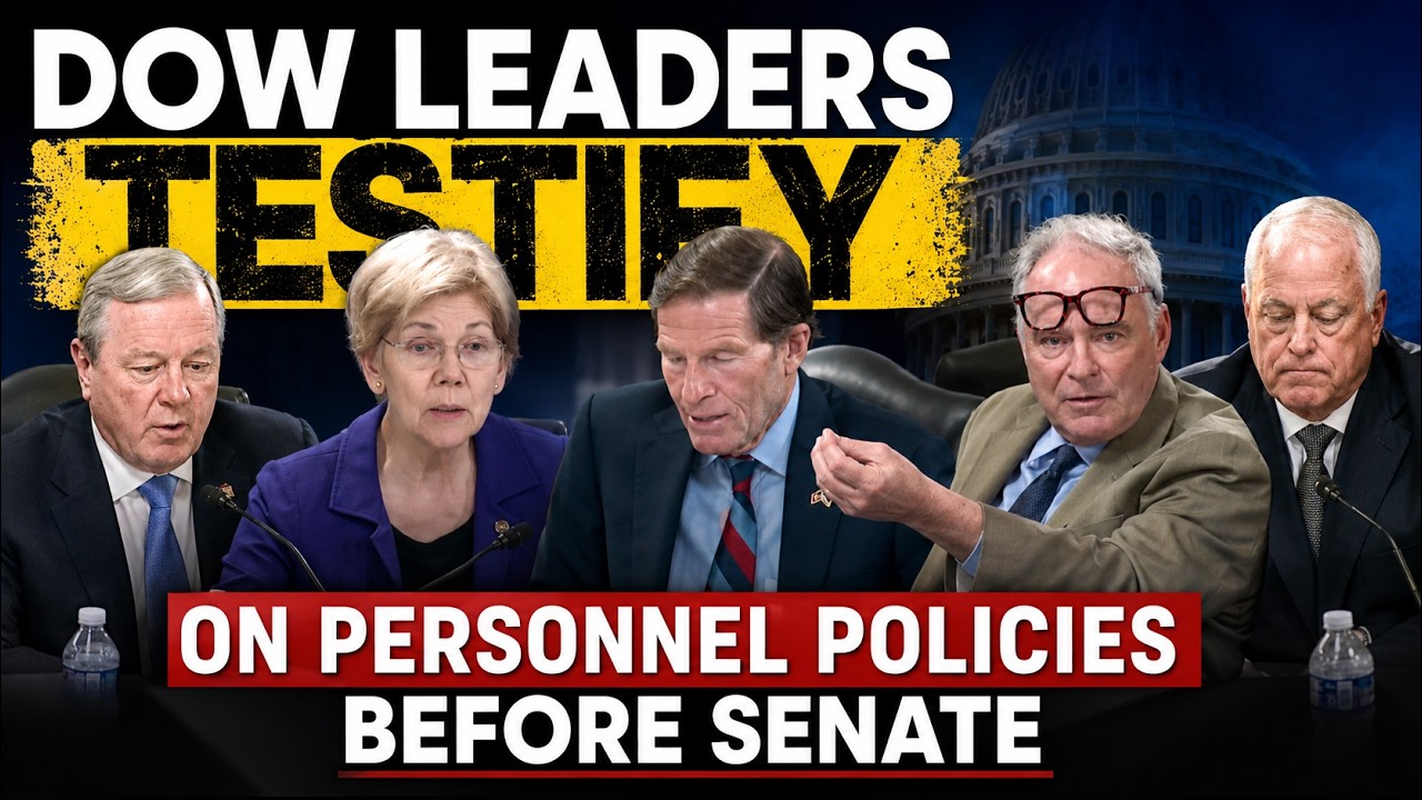 Department of War Officials Testify on Personnel Policies Before the Senate