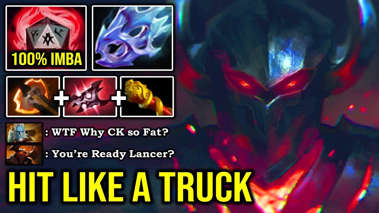 MOST OP 2020 BUILD Max Speed Battlefury Chaos Knight Crazy Hit Like a Truck 100% Deleted ALL DotA 2