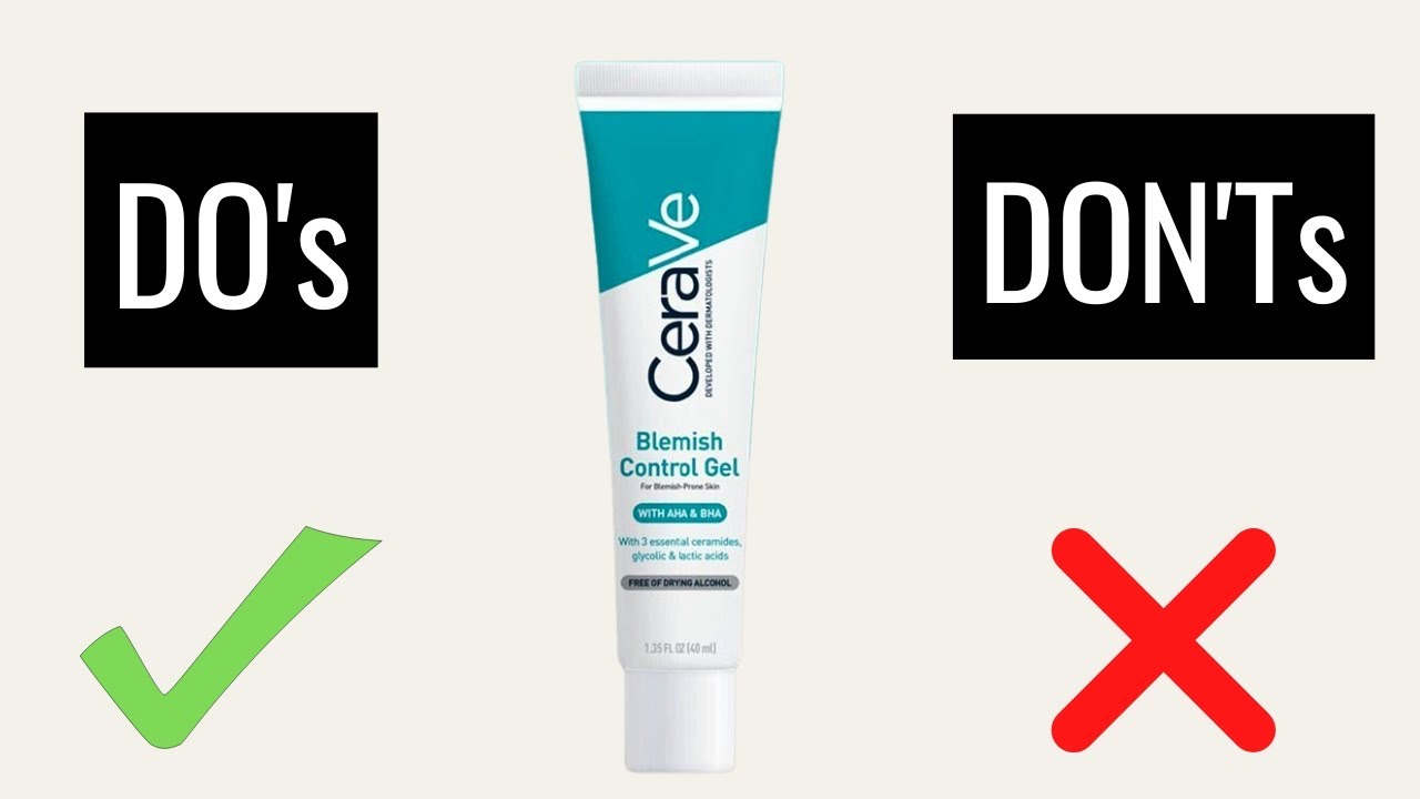 Как использовать гель Cerave Blemish Control Gel от прыщей