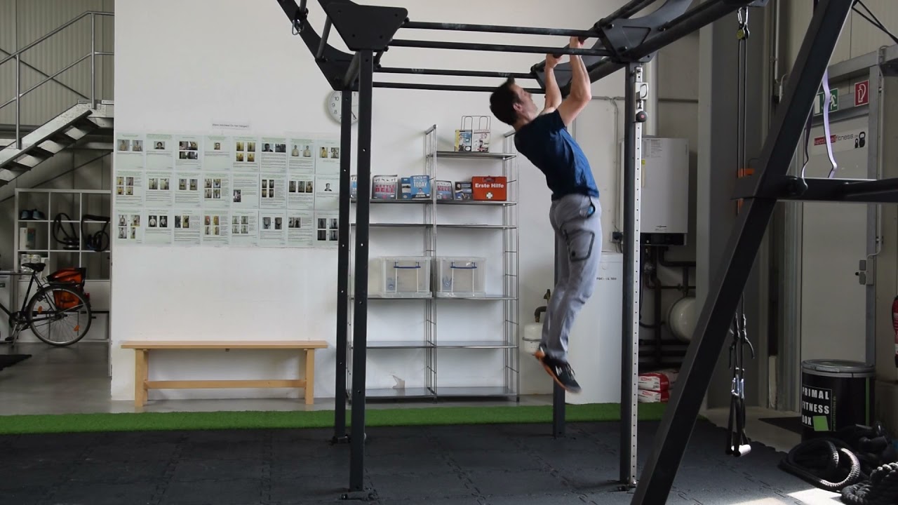 Maxercist mit Klimmzug - eines meiner Lieblingsprogramme im Hotel-Gym