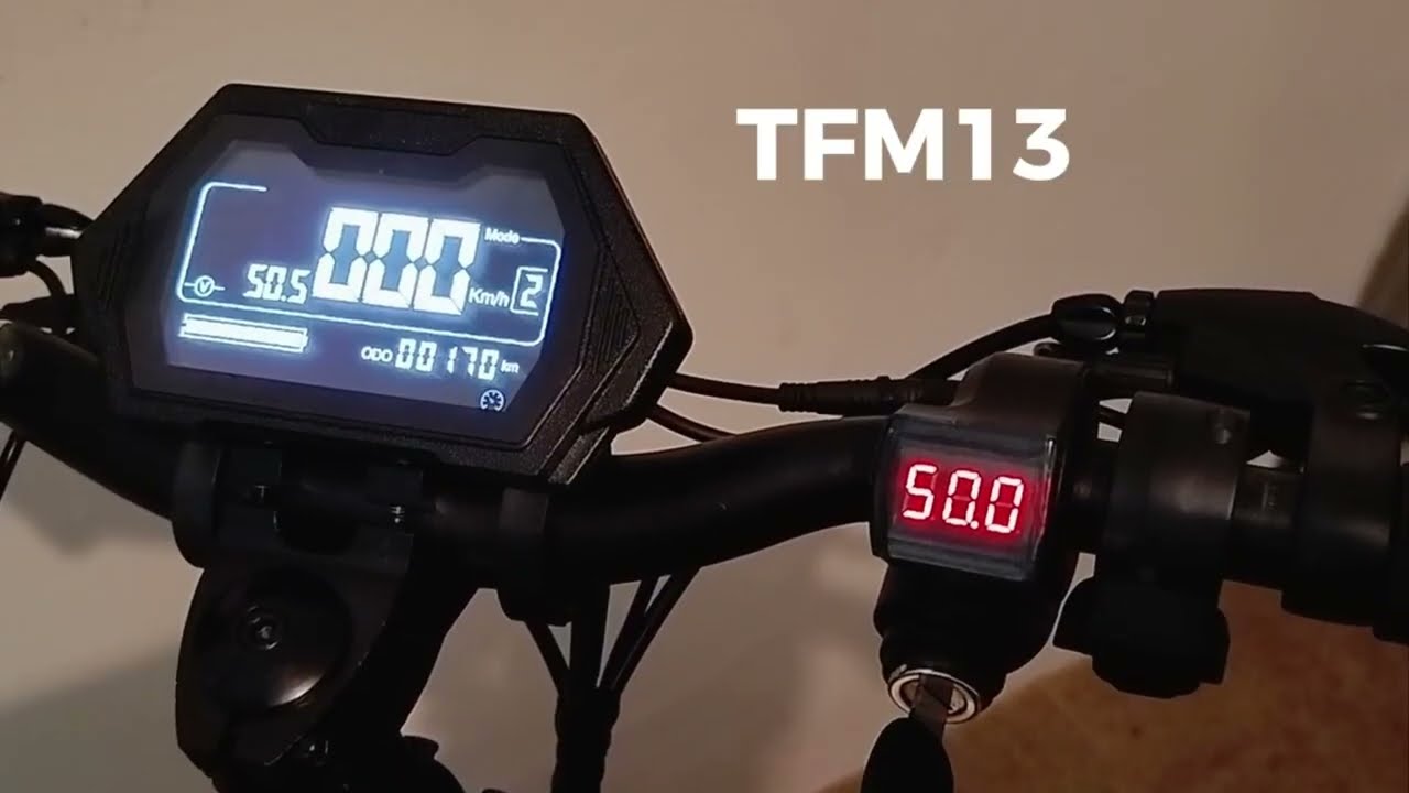 Configuração do painel da KuKirin M5 Pro TFM13