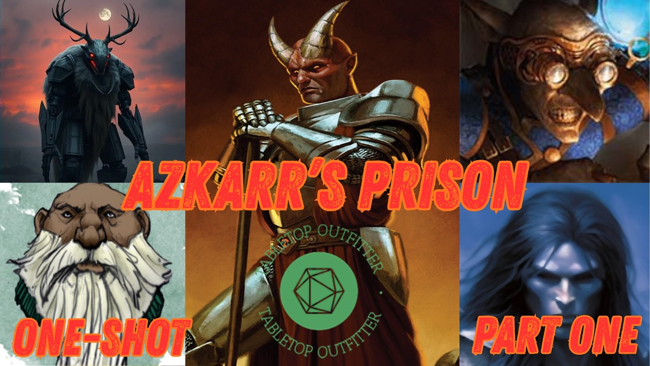 AZKARR'S PRISON. ONE-SHOT!. #dnd2024 #dnd5e #ttrpg #roleplaying