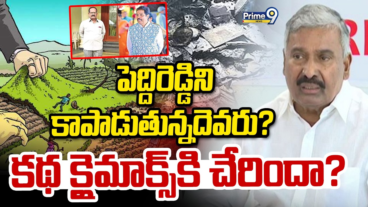 పెద్దిరెడ్డిని కాపాడుతున్నదెవరు? కథ క్లైమాక్స్ కి చేరిందా? | Peddreddy Ramachandra Reddy | Prime9