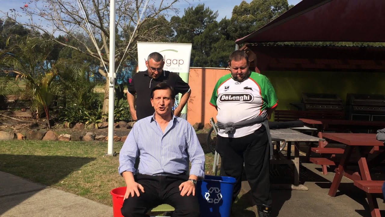 Ron Hoenig  MP ALS Ice Bucket Challenge thanks to Windgap Foundation