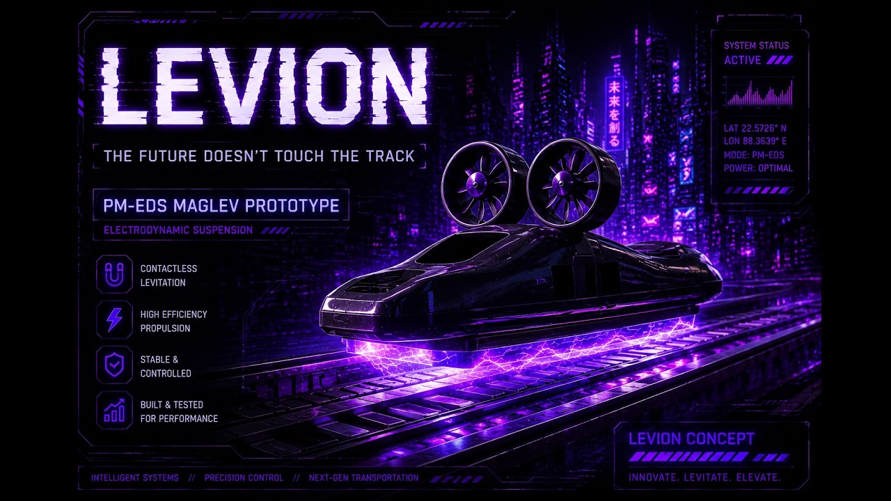 HTU Levion | NTP Competition 2026 | EDS Maglev Prototype
