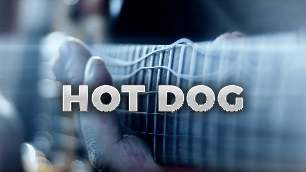 string waves of Hot Dog guitar riff by Limp Bizkit