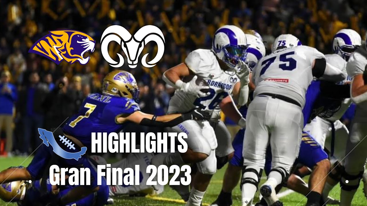 HIGHLIGHTS | Borregos Tec MTY vs Auténticos Tigres UANL |  Gran Final 2023 | Liga Mayor ONEFA