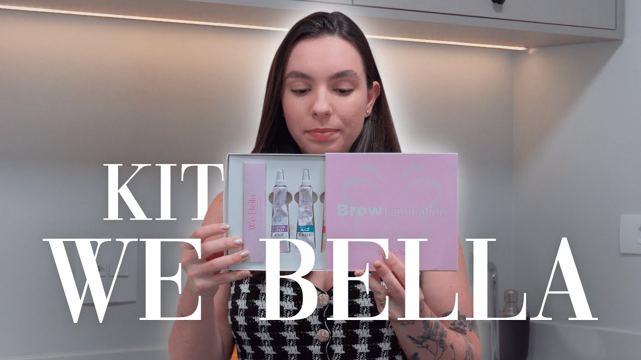 KIT WE BELLA PARA BROW LAMINATION E LASH LIFTING | MINHA OPINIÃO