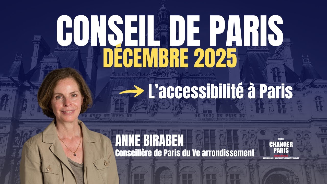 Anne Biraben - L'accessibilité à Paris