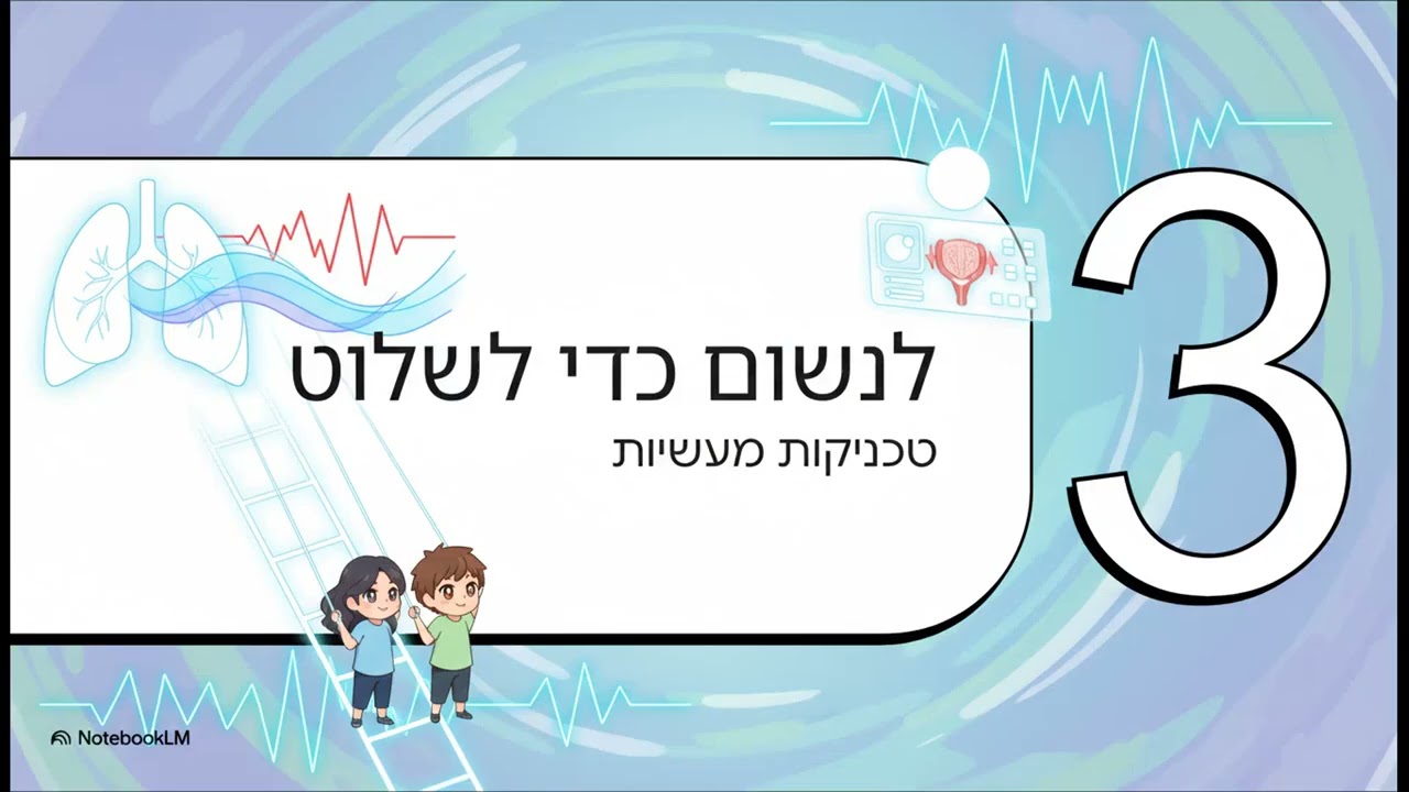 הארכיטקטורה של הביטחון #4 |  הנשימה ככלי על: איך לשלוט ברוגע שלך – ברגע האמת