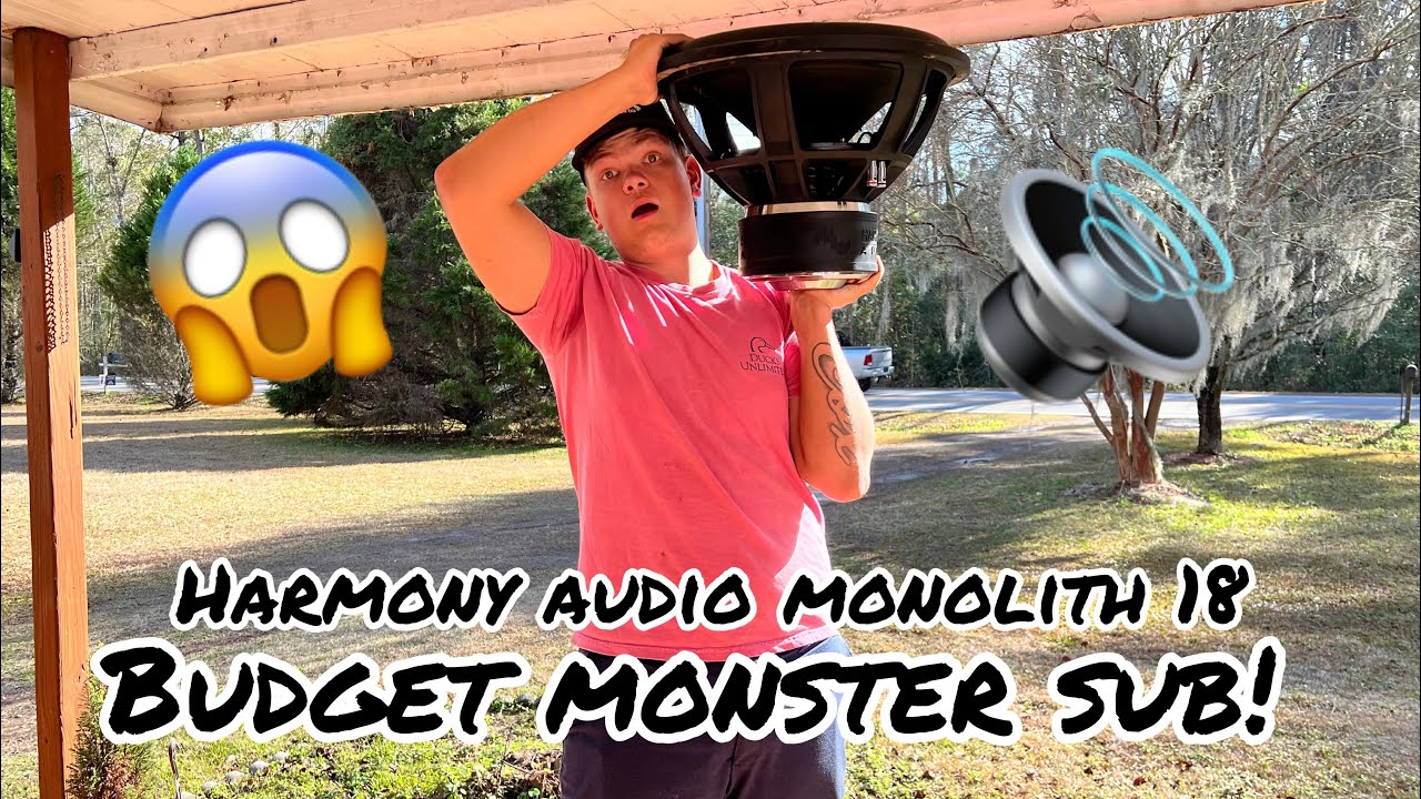 Budget monster 18! | Harmony audio Monolith 18!