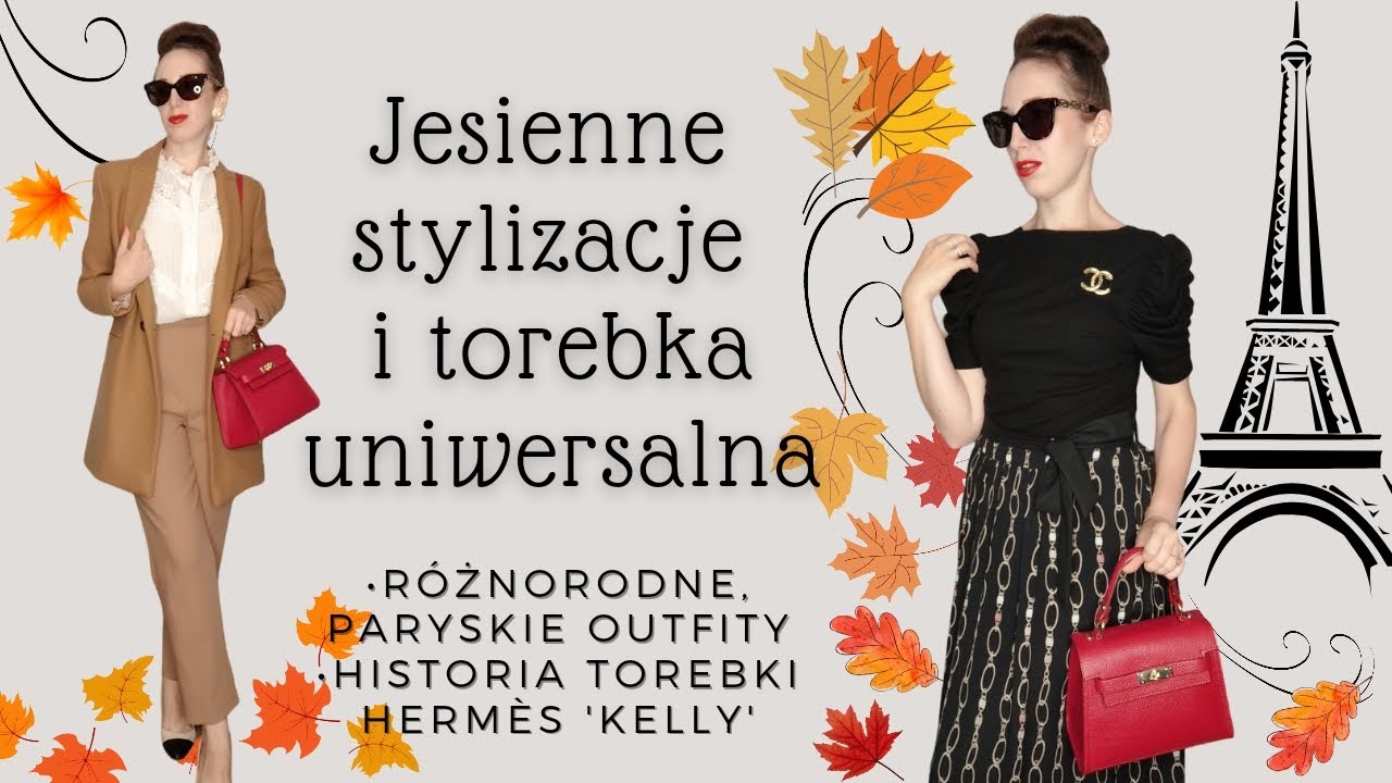 Jesienne stylizacje i torebka uniwersalna🗼🍁👜