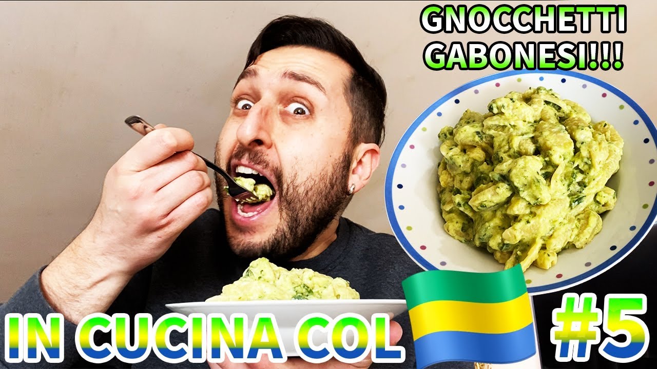 GNOCCHETTI FVESCHI GABONESI CON ZUCCHINE, PARMIGIANO E... !!! IN CUCINA COL GABON #5
