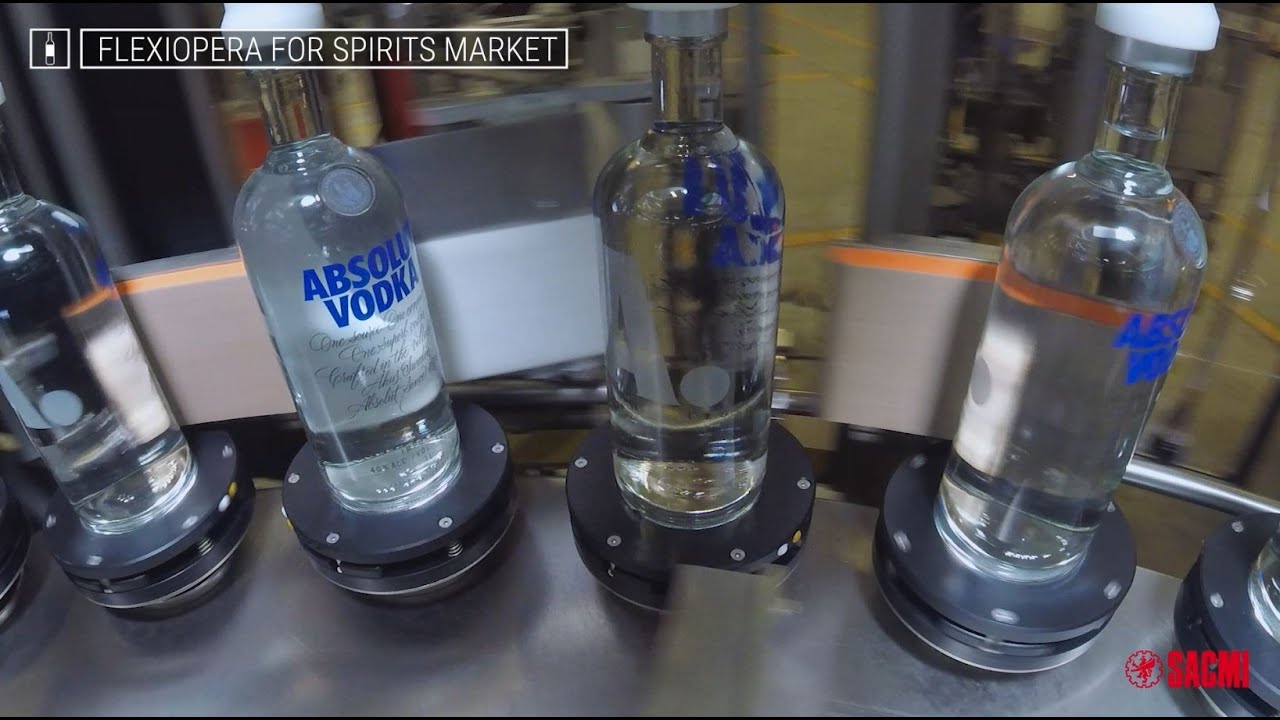 Absolut, the leading premium vodka chooses SACMI FLEXI OPERA