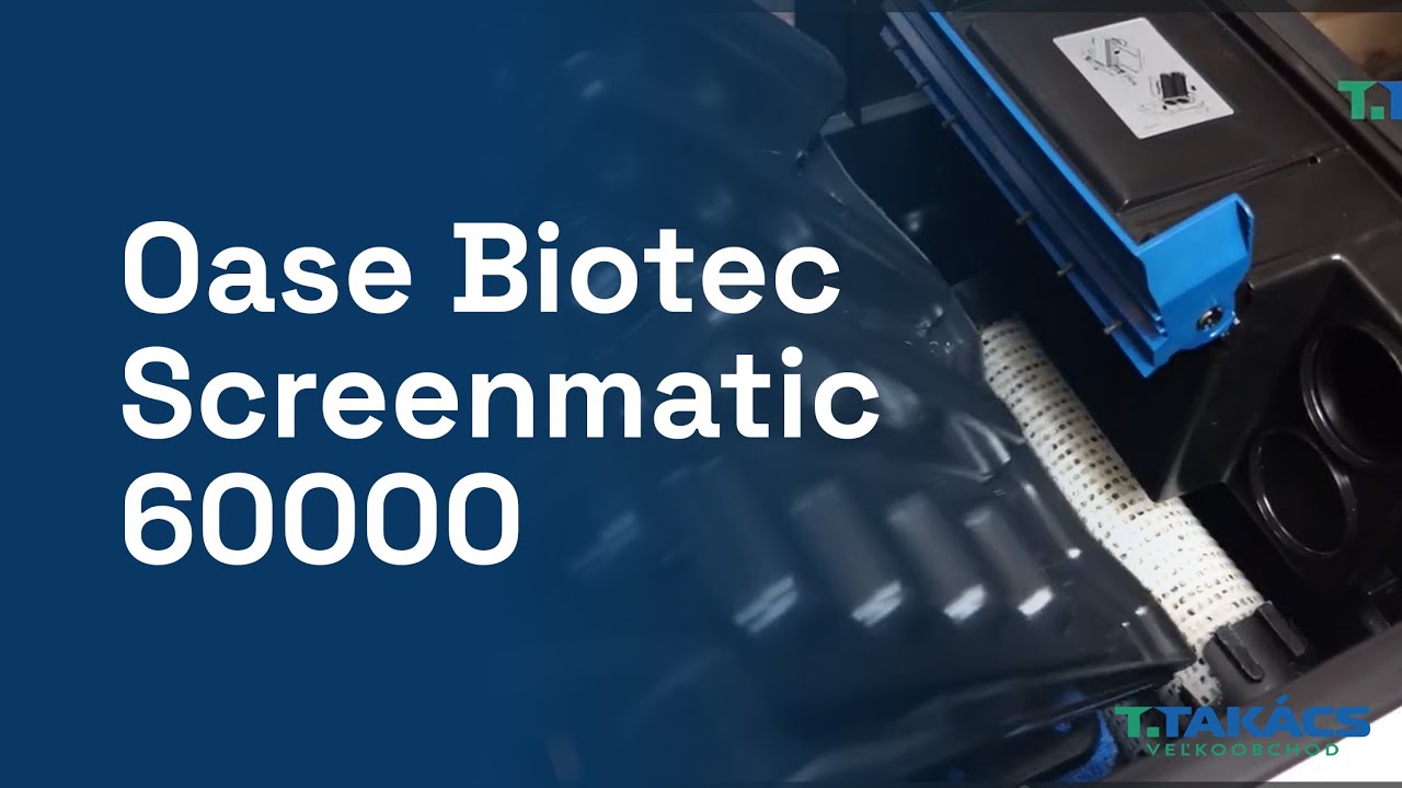 Oase Biotec Screenmatic 60000 rozbalenie a spustenie