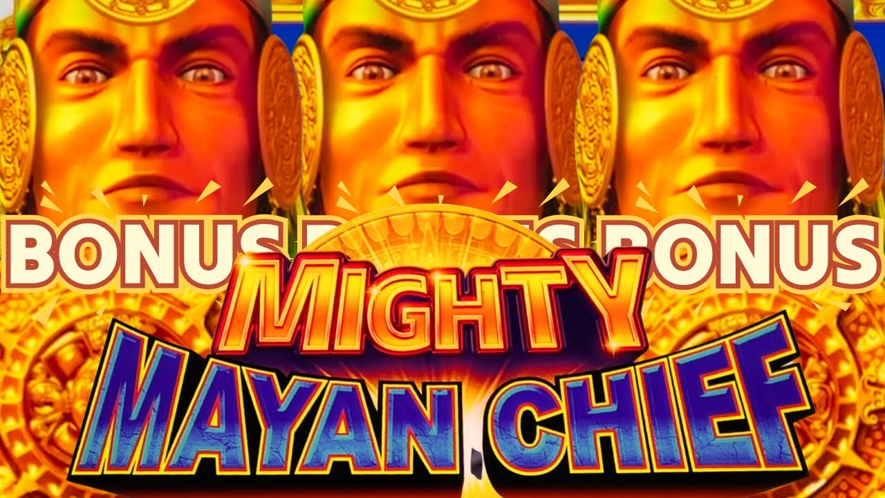 I STILL LOVE THIS CHIEF! MIGHTY MAYAN CHIEF (LUSH JUNGLE) Slot Machine (KONAMI GAMING)