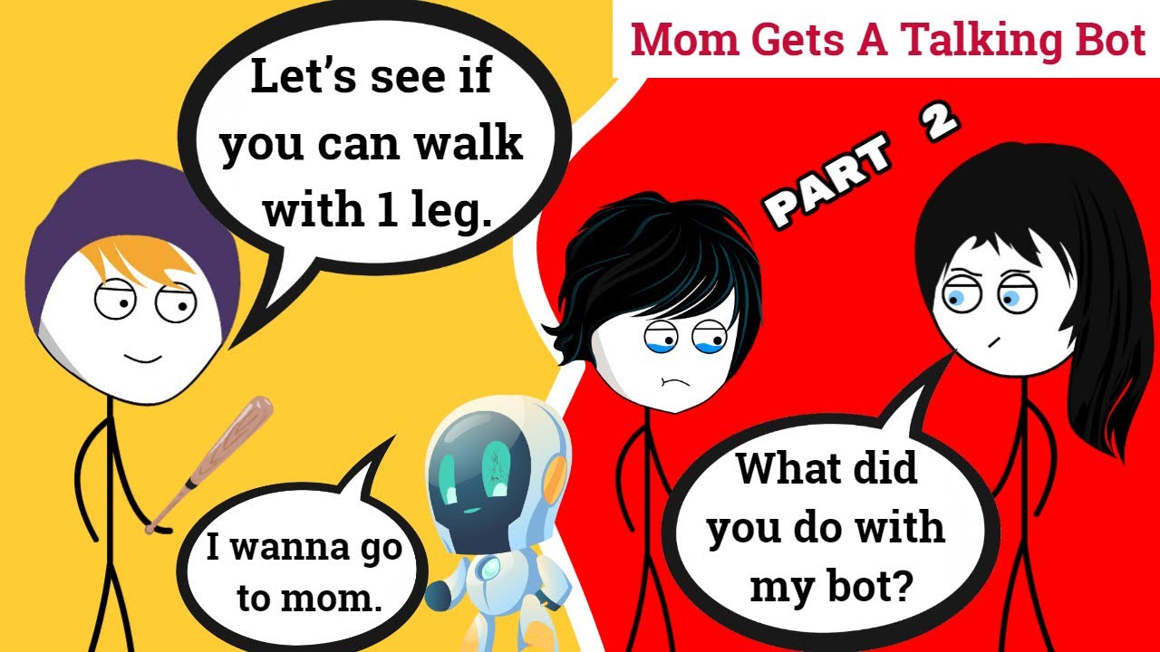 When a gamer's mom gets a Human-Like Robot Part 2