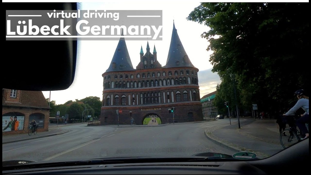 🇩🇪Lübeck Germany | Virtual Driving Tour  | OMtravel