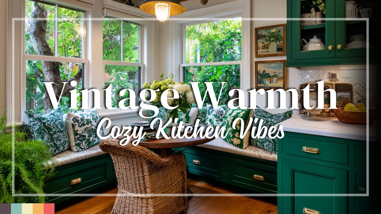 English Countryside Kitchen & Breakfast Nook Ideas: Rustic Warmth & Genteel Ambiance