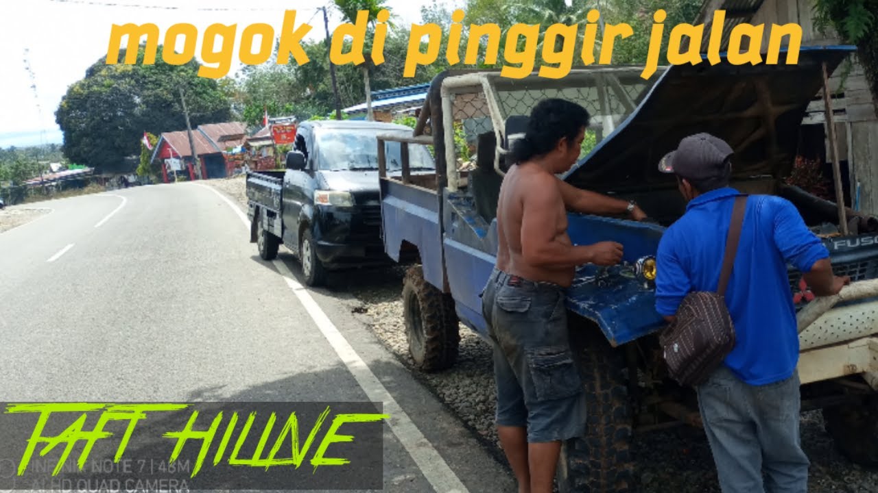 #Tafthiline #car #mobiloffroad exsekusi Taft hiline mogok di jalan