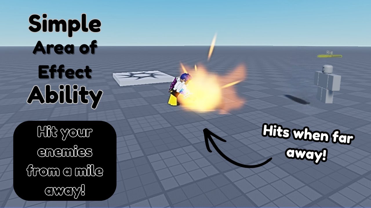 Script an AOE Attack in YOUR Roblox Game! | Roblox Luau Tutorial