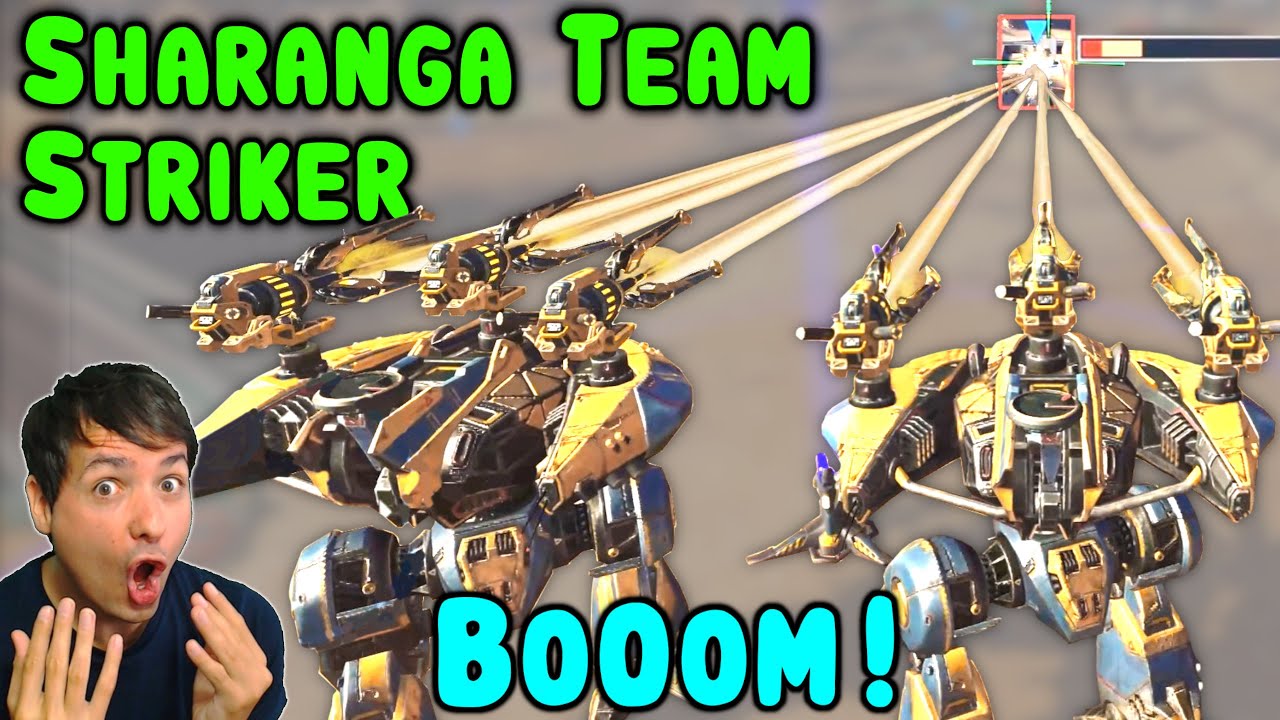 INSANE SHARANGA DUO Titan Sniper Team - War Robots Max Gameplay WR
