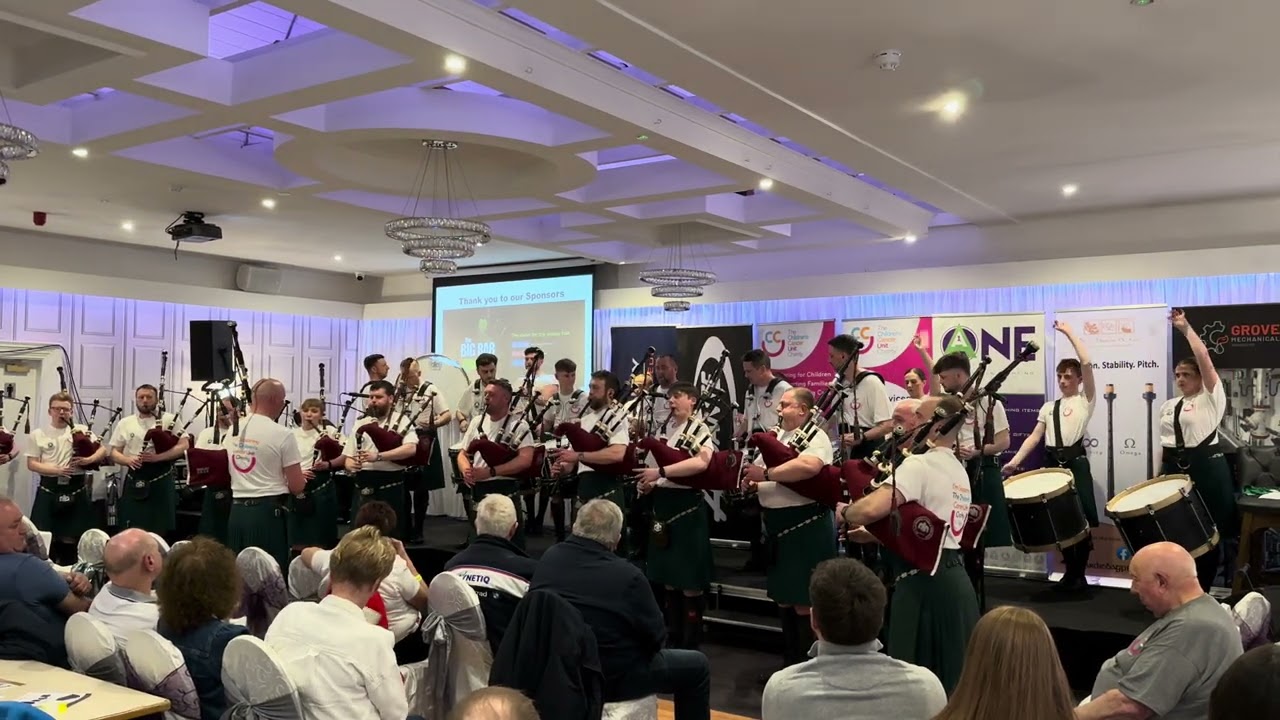 St Laurence O’Toole Pipe Band - Children’s Cancer Charity Concert 2025 - New Medley 2nd Half