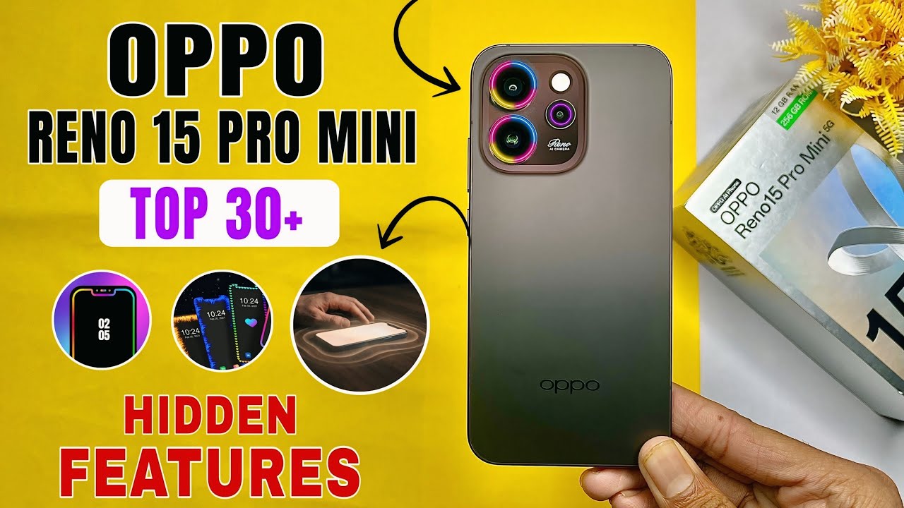 Oppo Reno 15 Pro mini 5g Top 30+ Hidden Features | Tips And Tricks 