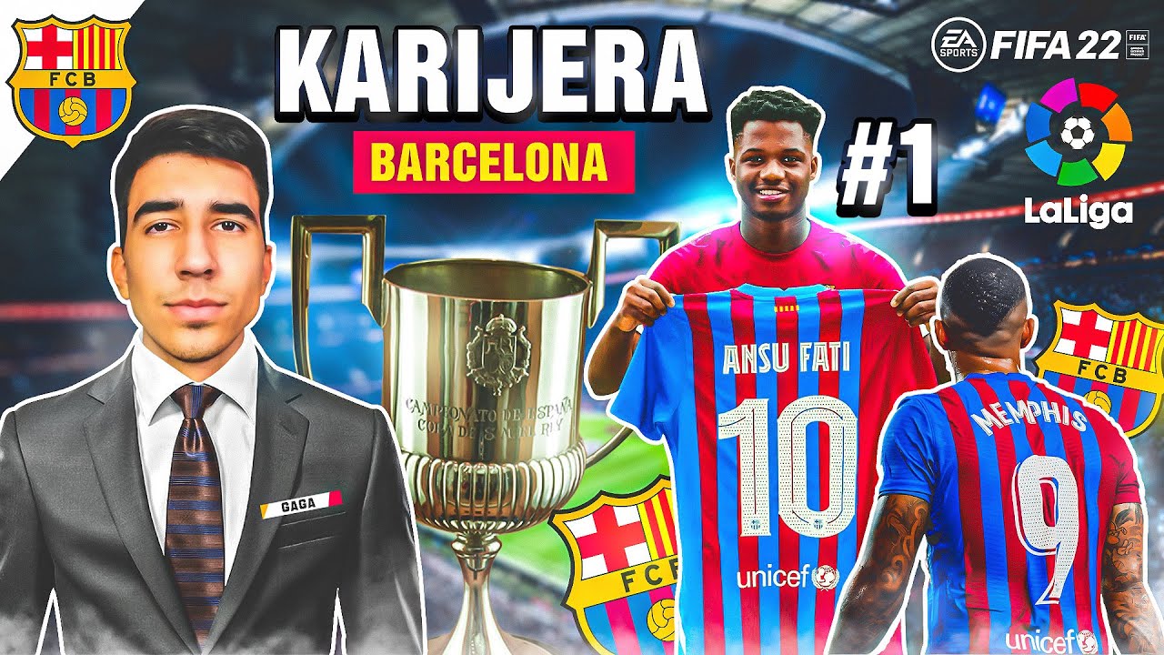 DIŽEMO SE IZ PEPELA! - KARIJERA BARCELONA #1 (FIFA 22)