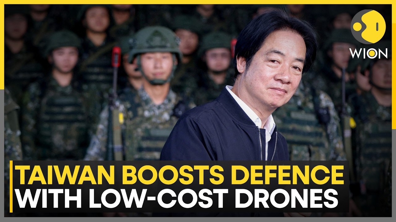 Taiwan Ramps Up Low-Cost Drone Arsenal | How Cheap Drones Are Redefining Modern Warfare | WION