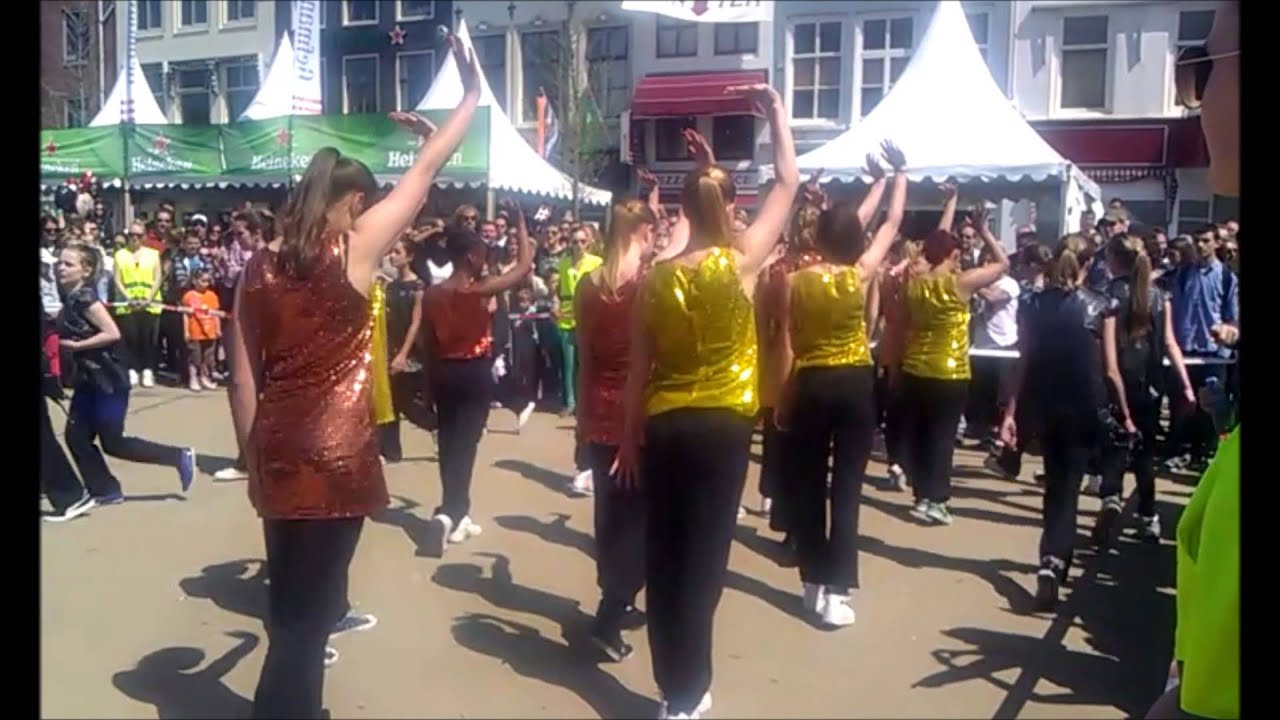 Optreden Dansklas Scheldemond bevrijdingsfestival Vlissingen