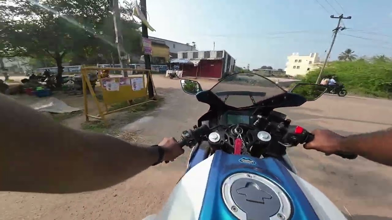 First time ride in R15 | POV video #yahamar15 #r15v4