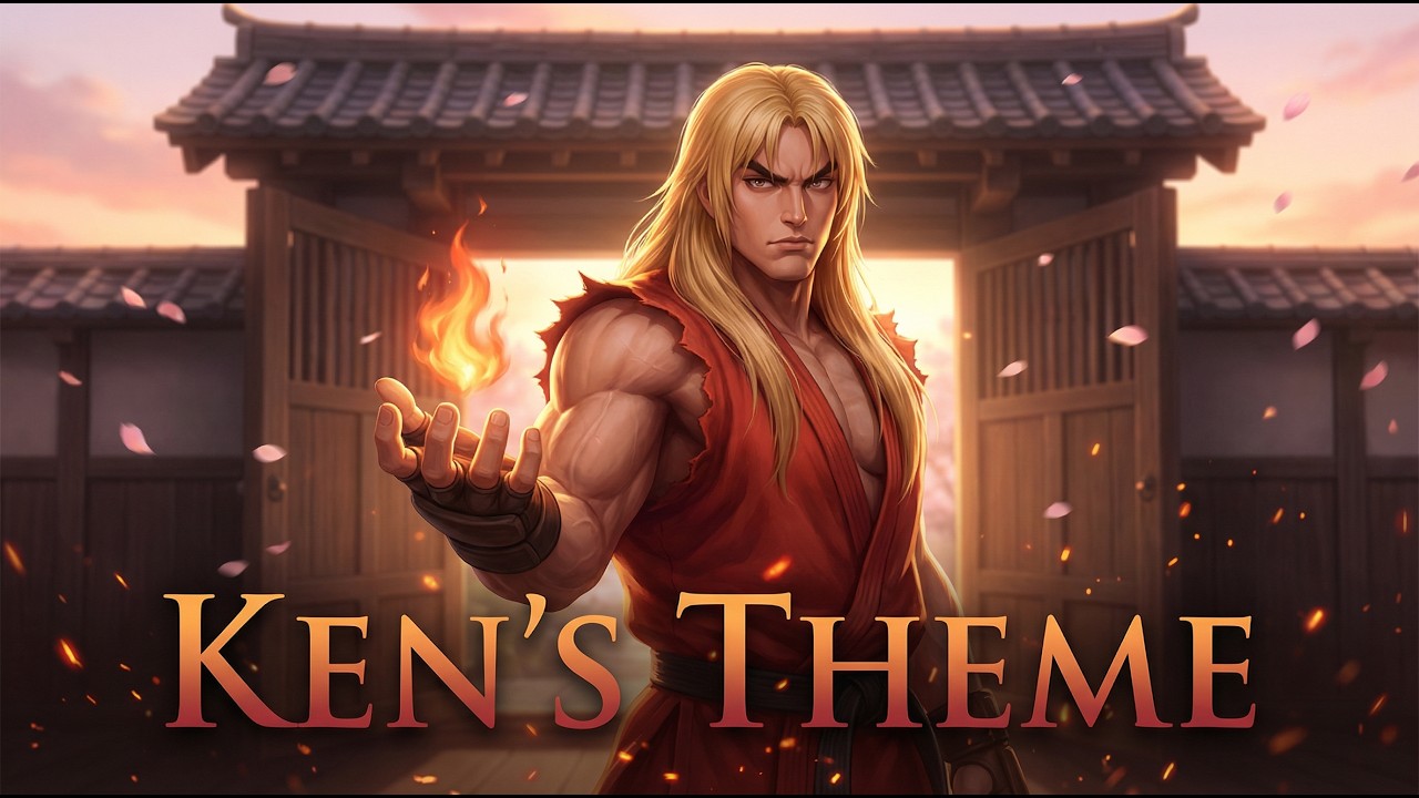 KEN'S STAGE STREET FIGHTER HEAVY METAL COVER