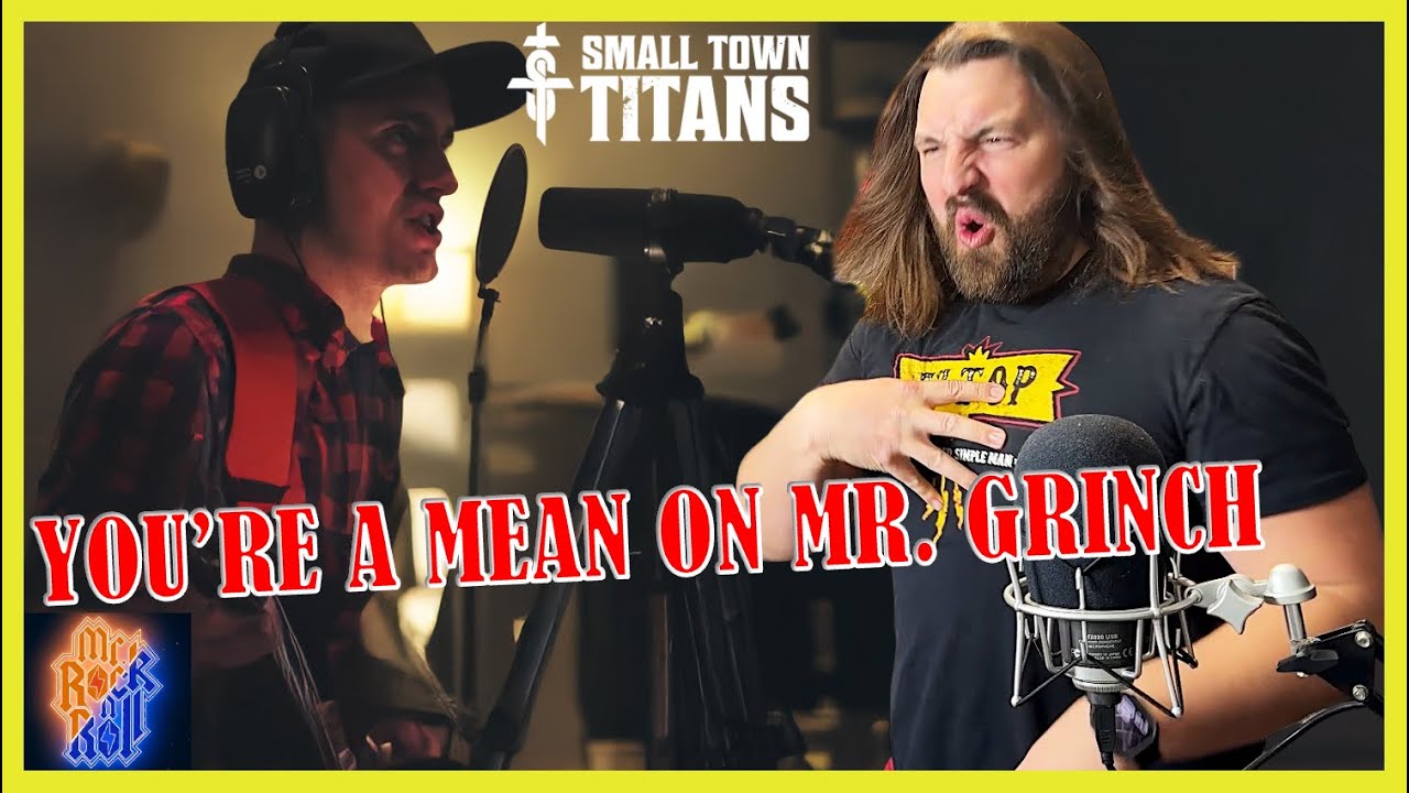 Впервые слышу! | Small Town Titans - You're A Mean One, Mr. Grinch - Официальное видео | Реакция