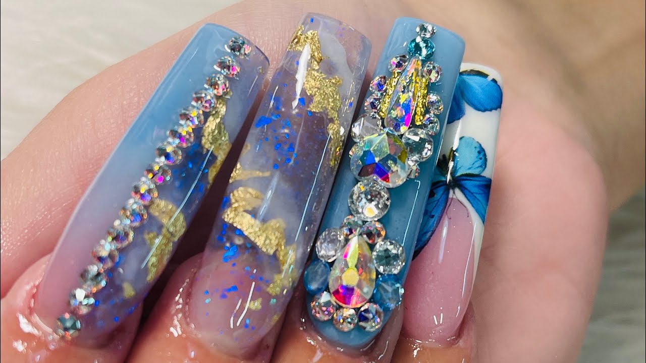 WATCH ME WORK | XXL C CURVE TIPS | FROM PREPPING NAILS | NAIL TIP APPLICATION | ACRYLIC LAY