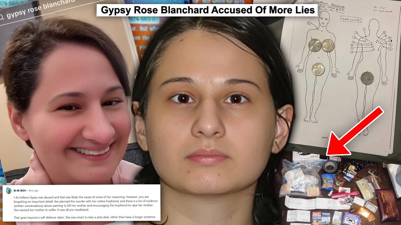 Gypsy Rose Blanchard Accused of Disturbing Lies after Crime Scene Photos Resurface