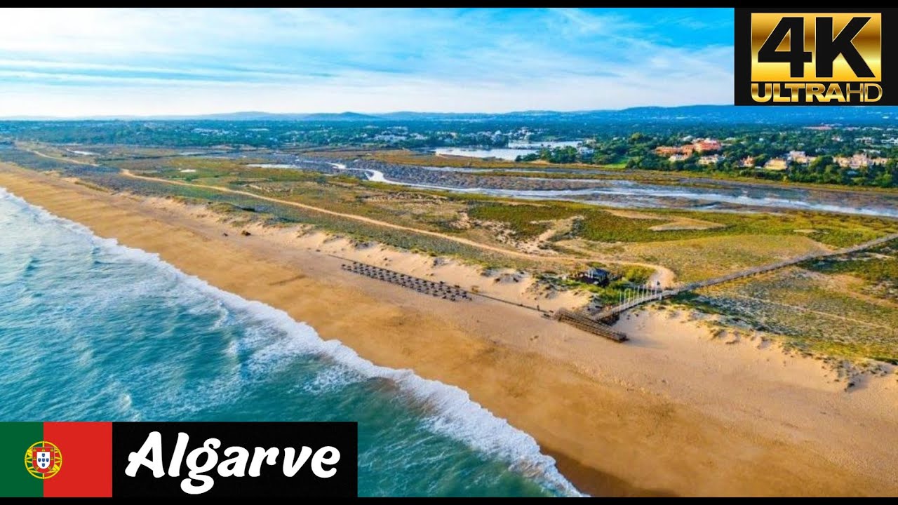 Quinta do Lago Beach | Algarve | Portugal 4K