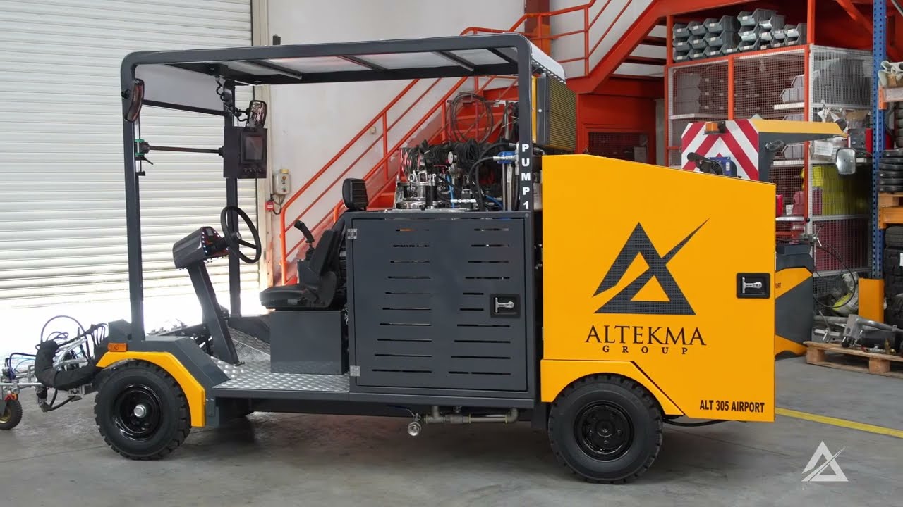 ALT 305 Airport | Runway/Taxiway Airport Marking Machine | Altekma Group