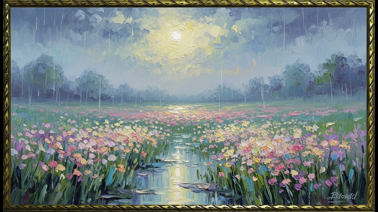 Fresh Florals, Fresh Energy| Dreamy Spring Floral Art for Frame TV | 4K Screensaver