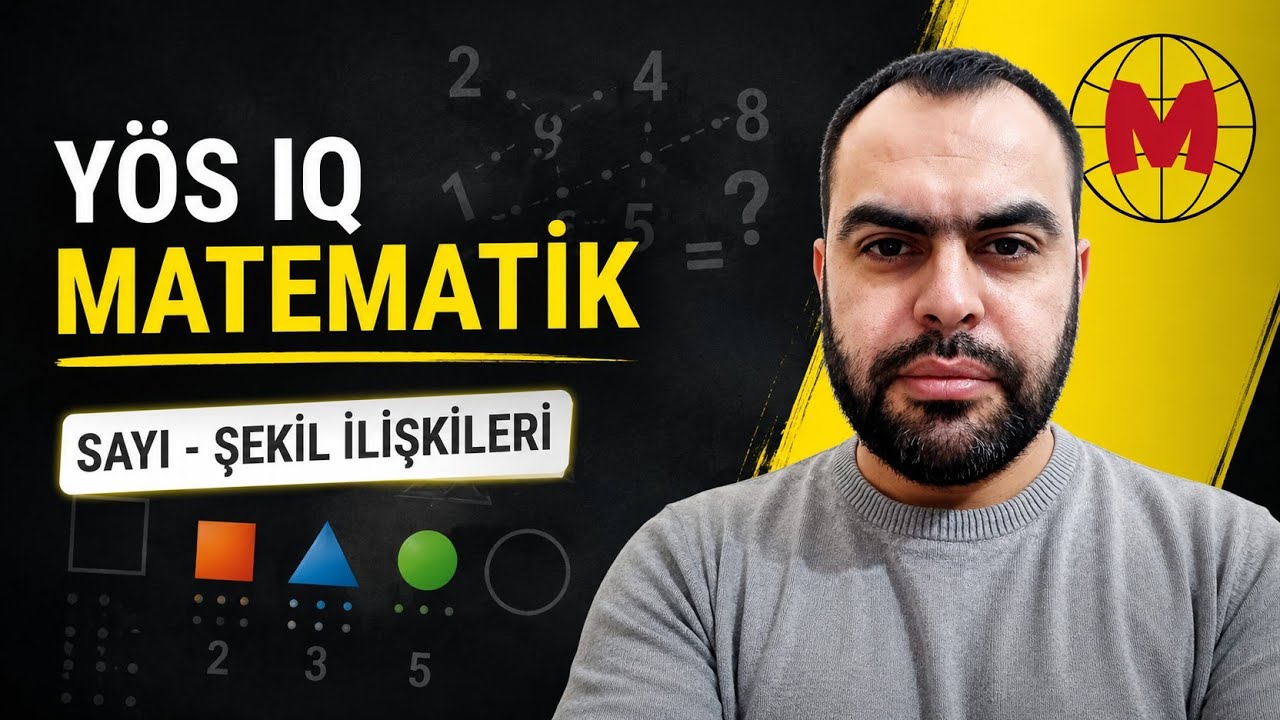 YÖS IQ MATEMATİK 1. DERS-Sayı Şekil İlişkileri