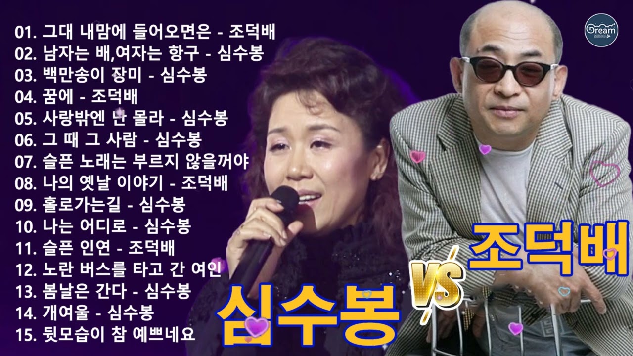 ♡심수봉 & 조덕배 노래모음, 조덕배 베스트 히트곡♡중년의 가슴을 적시는 7080노래모음♡남자는 배, 여자는 항구, 그대 내맘에 들어오면은, 백만송이 장미, 꿈에