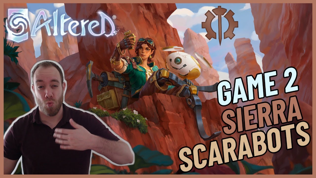 Altered TCG - Sierra Scarabots - Game 2/4 : Double Ruche VS Yzmir Control !