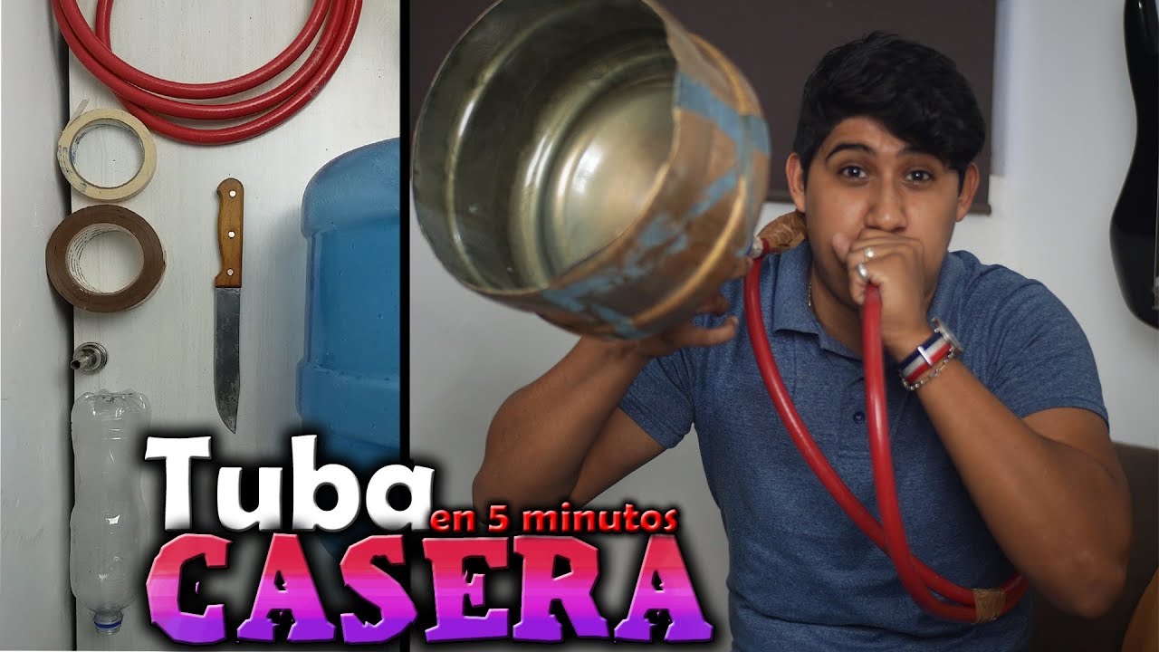 Así se hace una tuba casera *Te enseño*
