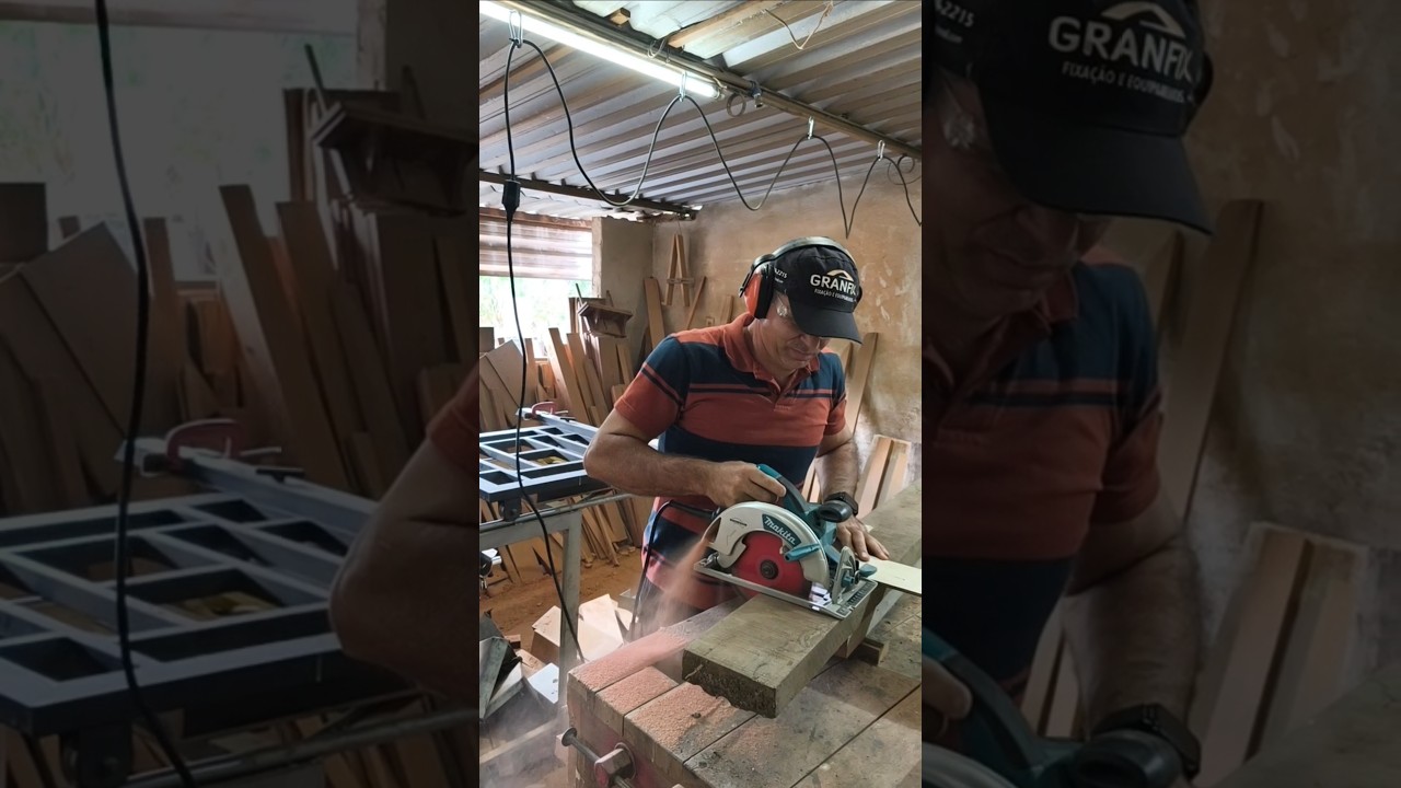 Serra circular PORT&Aacute;TIL 7.1/4 Makita #woodworking #serra #diy