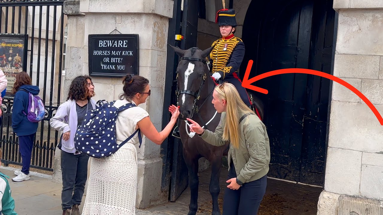 Don’t Grab the Reins! Public PreWarning a Touchy Tourist