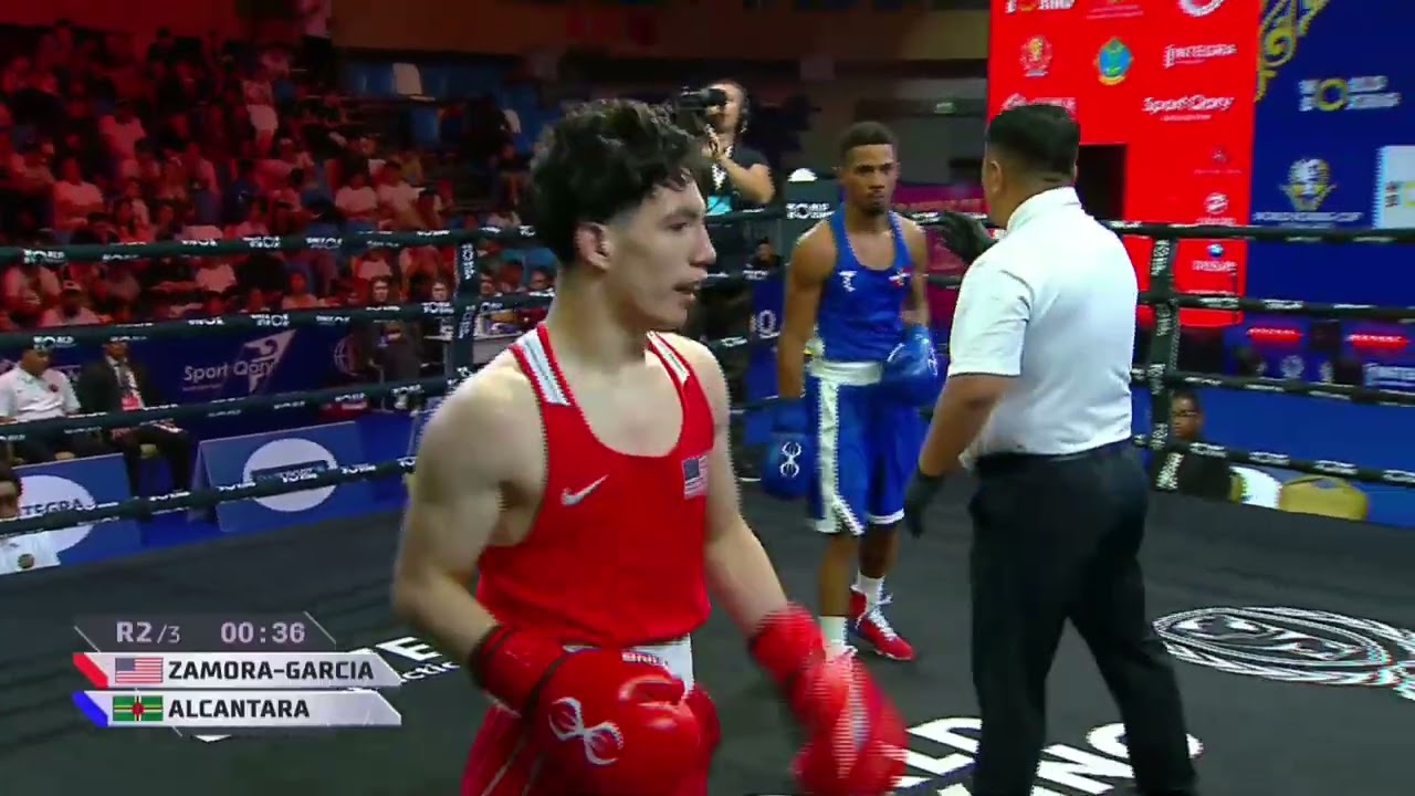 Orlando Zamora (USA) vs. Junior Alcántara (DOM) World Boxing Cup 2025 (55kg)